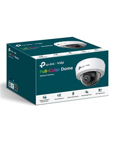 TP-Link VIGI C250 Cámara IP Domo 4mm Full Color 5MP PoE
