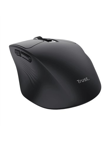 Trust Niven Ratón Inalámbrico Recargable Bluetooth/2.4GHz 3200 DPI Negro