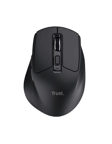 Trust Niven Ratón Inalámbrico Recargable Bluetooth/2.4GHz 3200 DPI Negro