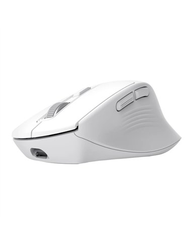Trust Niven Ratón Inalámbrico Recargable Bluetooth/2.4GHz 3200 DPI Blanco