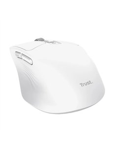 Trust Niven Ratón Inalámbrico Recargable Bluetooth/2.4GHz 3200 DPI Blanco