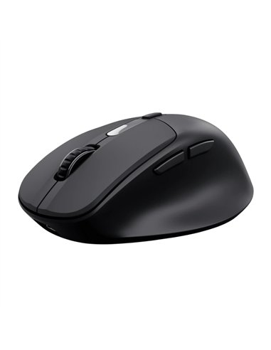 Trust Zevo Ratón Inalámbrico Recargable Multi Wireless 4000 DPI Negro