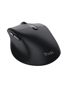 Trust Zevo Ratón Inalámbrico Recargable Multi Wireless 4000 DPI Negro