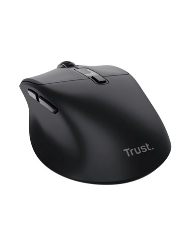 Trust Zevo Ratón Inalámbrico Recargable Multi Wireless 4000 DPI Negro