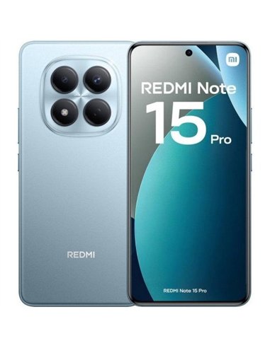 Xiaomi Redmi Note 15 Pro 8/256GB 4G Azul Glaciar Smartphone