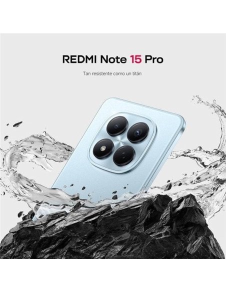 Xiaomi Redmi Note 15 Pro 8/256GB 4G Azul Glaciar Smartphone