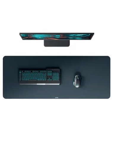 Leitz Alfombrilla de Escritorio Gaming Extragrande 100x40cm Gris Oscuro