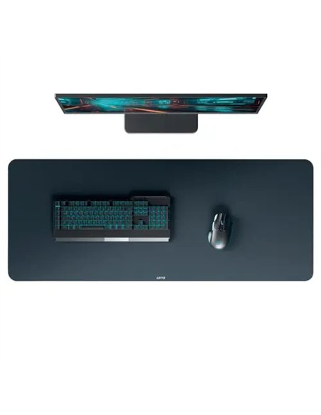 Leitz Alfombrilla de Escritorio Gaming Extragrande 100x40cm Gris Oscuro