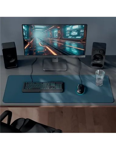 Leitz Alfombrilla de Escritorio Gaming Extragrande 100x40cm Gris Oscuro