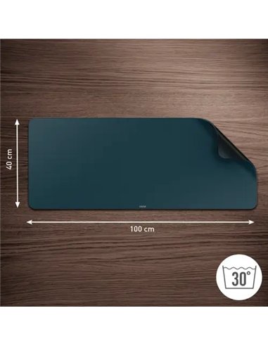 Leitz Alfombrilla de Escritorio Gaming Extragrande 100x40cm Gris Oscuro