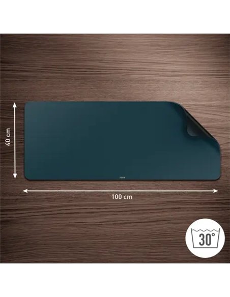 Leitz Alfombrilla de Escritorio Gaming Extragrande 100x40cm Gris Oscuro