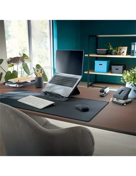 Leitz Alfombrilla de Escritorio Gaming Extragrande 100x40cm Gris Oscuro