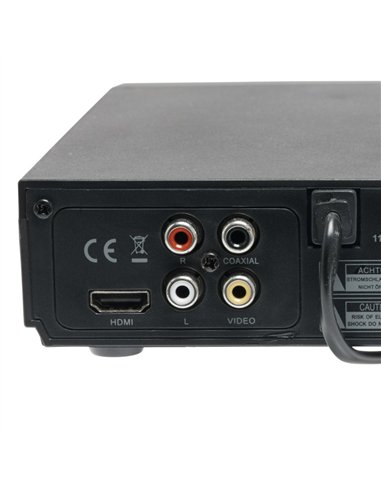 Denver DVH-7787MK3 Reproductor DVD HDMI Full HD 1080p USB Negro