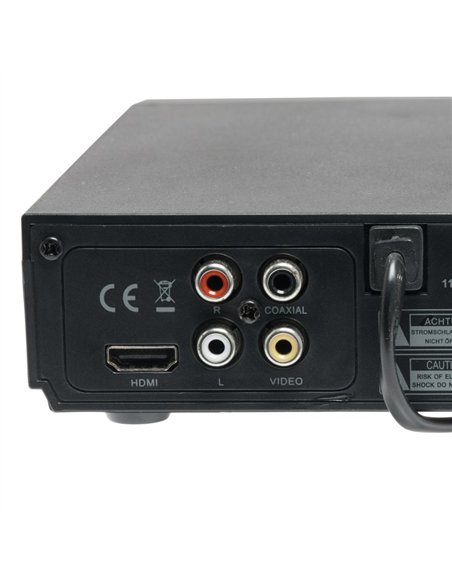 Denver DVH-7787MK3 Reproductor DVD HDMI Full HD 1080p USB Negro