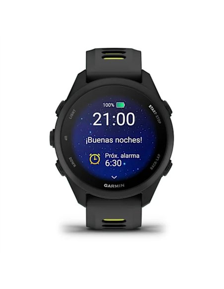 Garmin Forerunner 170 Smartwatch Deportivo GPS AMOLED Negro/Amarillo