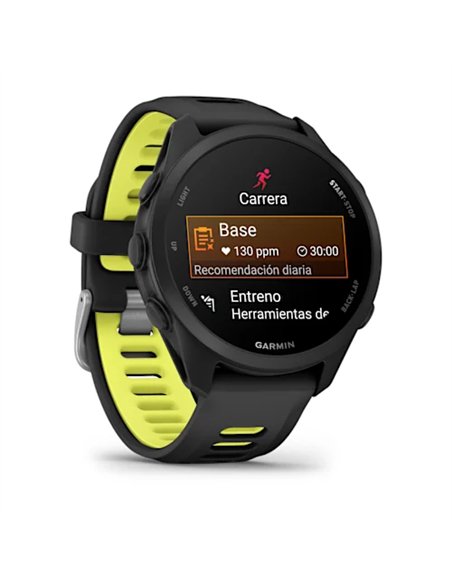 Garmin Forerunner 170 Smartwatch Deportivo GPS AMOLED Negro/Amarillo