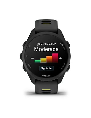 Garmin Forerunner 170 Smartwatch Deportivo GPS AMOLED Negro/Amarillo