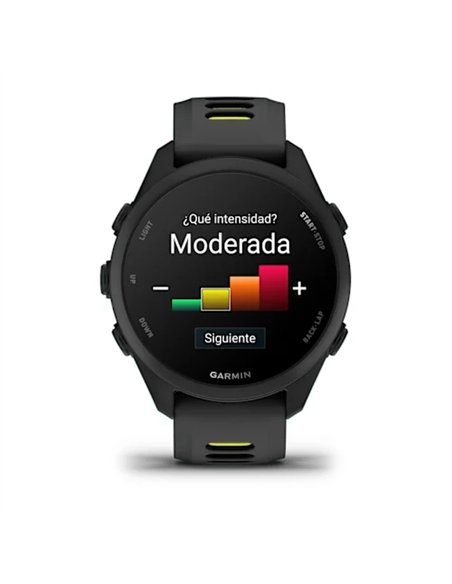 Garmin Forerunner 170 Smartwatch Deportivo GPS AMOLED Negro/Amarillo