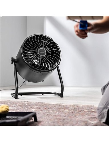 Cecotec ProIndustry FlowCannon Ventilador Industrial de Suelo 150W 3 Velocidades Negro
