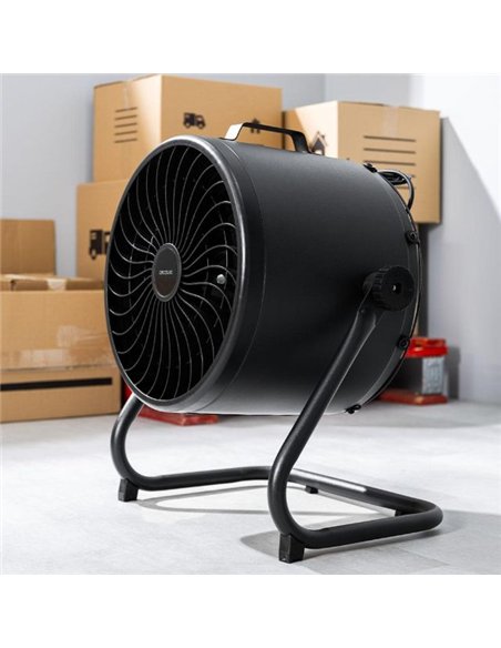 Cecotec ProIndustry FlowCannon Ventilador Industrial de Suelo 150W 3 Velocidades Negro
