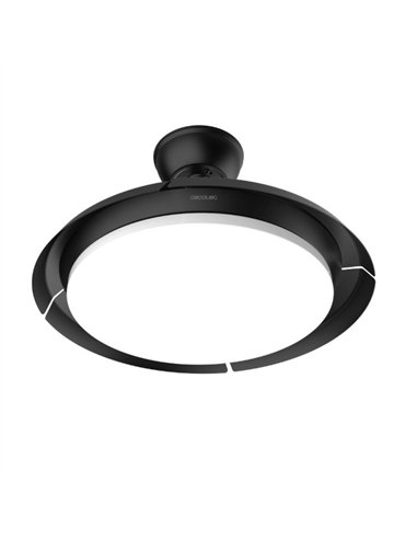 Cecotec EnergySilence Aero 4500 Puzzle Invisible Black Ventilador de Techo DC 30W con Luz LED y Mando