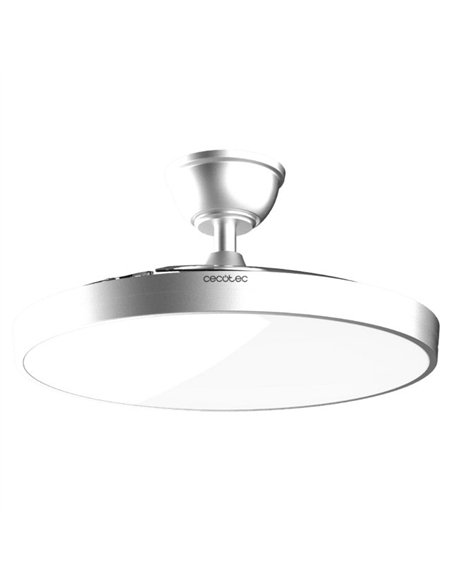 Cecotec EnergySilence Aero 300 Air Invisible Silver Ventilador de Techo DC 30W Luz LED y Mando