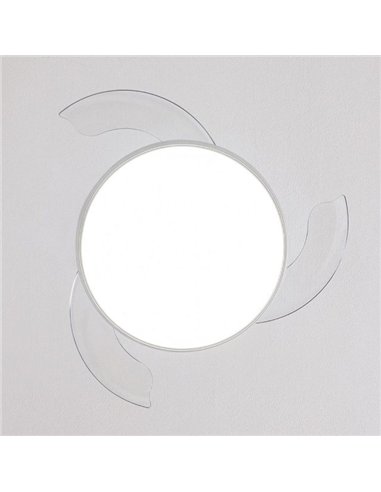 Cecotec EnergySilence Aero 300 Air Invisible Silver Ventilador de Techo DC 30W Luz LED y Mando