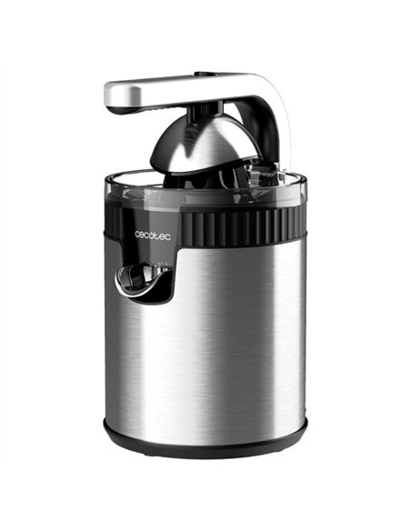 Cecotec Xqueeze RetroJuice 600 Steel Exprimidor Eléctrico 600W Sistema de Extracción Continua