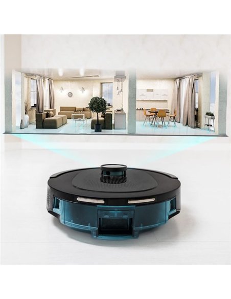 Cecotec Conga 8490 Ultimate Ultra Power Home Robot Aspirador y Friegasuelos con Autovaciado