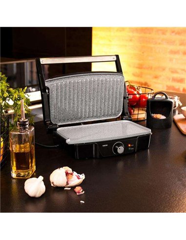Cecotec Rock'nGrill 1500 Stone Ceramic MixGrill Grill Multifunción 1500W Cerámico