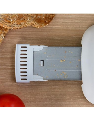Cecotec Toast&Taste 16000 Extra Double White Tostadora de Doble Ranura Larga 1630W Blanca