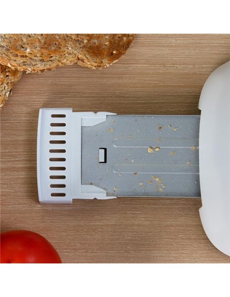Cecotec Toast&Taste 16000 Extra Double White Tostadora de Doble Ranura Larga 1630W Blanca