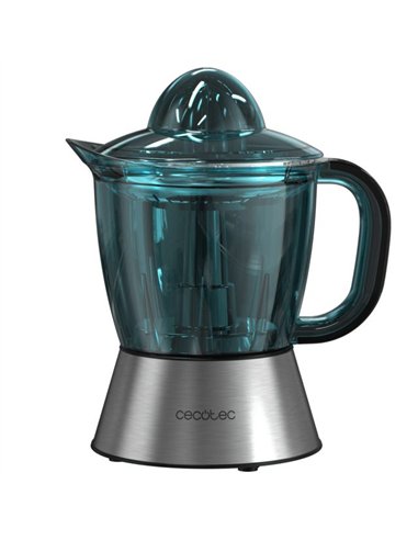 Cecotec Zitra Full Steel Exprimidor Eléctrico 800W con Filtro de Acero Inoxidable
