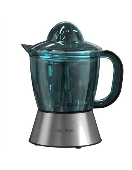 Cecotec Zitra Full Steel Exprimidor Eléctrico 800W con Filtro de Acero Inoxidable