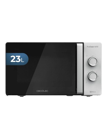 Cecotec ProClean 4010 Microondas con Grill 23L 800W Acero Inoxidable