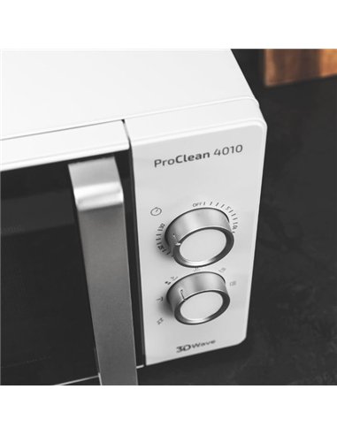Cecotec ProClean 4010 Microondas con Grill 23L 800W Acero Inoxidable