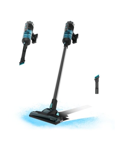 Cecotec Conga 700 PowerHead Aspirador Escoba con Cable y Cepillo Motorizado 615W