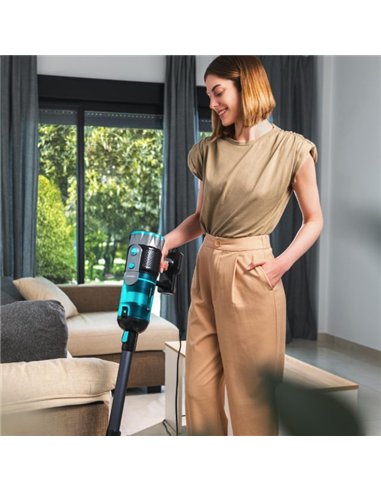 Cecotec Conga 700 PowerHead Aspirador Escoba con Cable y Cepillo Motorizado 615W