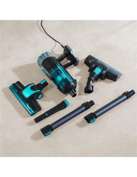 Cecotec Conga 700 PowerHead Aspirador Escoba con Cable y Cepillo Motorizado 615W