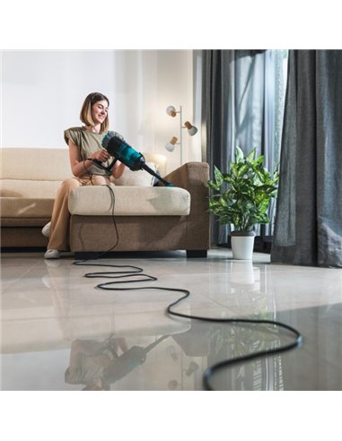 Cecotec Conga 700 PowerHead Aspirador Escoba con Cable y Cepillo Motorizado 615W