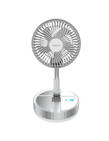 Cecotec EnergySilence 800 FoldAir Portable Control Ventilador de Pie Plegable USB con Mando