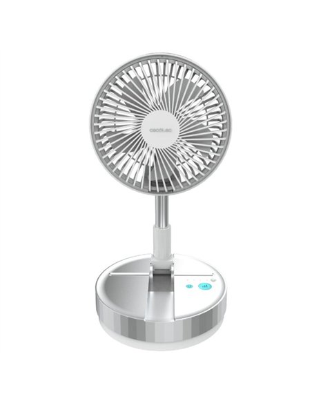 Cecotec EnergySilence 800 FoldAir Portable Control Ventilador de Pie Plegable USB con Mando