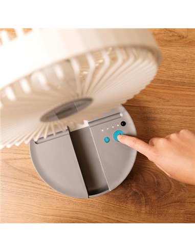 Cecotec EnergySilence 800 FoldAir Portable Control Ventilador de Pie Plegable USB con Mando