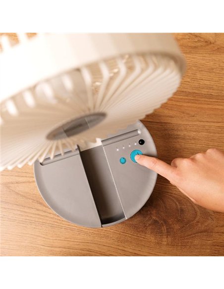 Cecotec EnergySilence 800 FoldAir Portable Control Ventilador de Pie Plegable USB con Mando