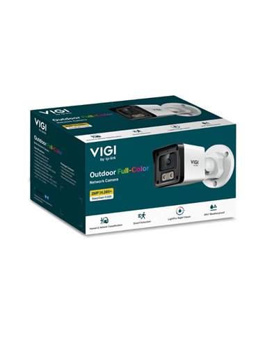 TP-Link VIGI EasyCam C320 Cámara IP Bullet 6mm Full-Color 2MP PoE IP67