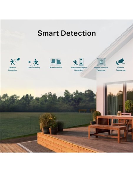 TP-Link VIGI C320I Cámara IP Bullet 6mm ColorPro Night Vision 2MP PoE IP67