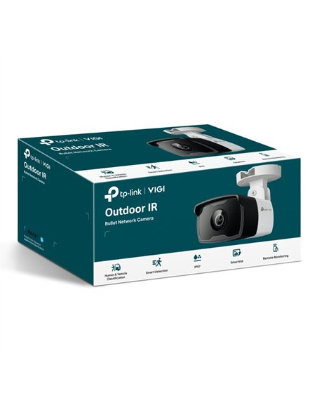 TP-Link VIGI C330I Cámara IP Bullet Exterior 6mm 3MP IR PoE IP67 H.265+