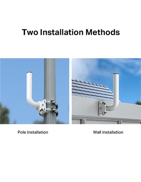TP-Link Omada TL-APM200 Soporte de Montaje en Poste para Puntos de Acceso Exterior