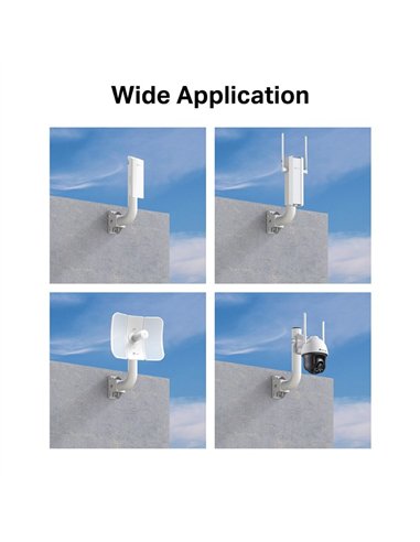 TP-Link Omada TL-APM200 Soporte de Montaje en Poste para Puntos de Acceso Exterior