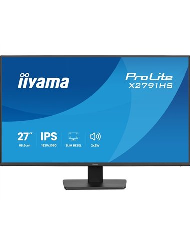 iiyama ProLite X2791HS-B1 27" LED IPS FullHD 100Hz Negro Monitor